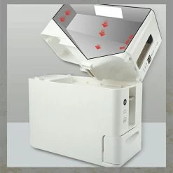 Merkloos TDR-Japans Rijst/Granen Container/Dispenser/ Opbergdoos - 6KG Inhoud - Wit -Huishoudproducten Verkoop 1200x1200 1194