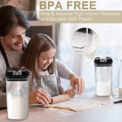 IGOODS - Voorraadpotten - Voorraaddozen- Voorraadboxen 7 Stuks - Met Zwarte Deksel -Huishoudproducten Verkoop 1200x1200 1199