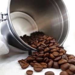 House Of Husk Koffieblik Met CO² Ventilatie - Bewaarblik - Voorraadbussen - Voorraadblik - RVS - Zwart - 1.5 Liter -Huishoudproducten Verkoop 1200x1200 1215