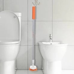 Merkloos Badkamer Reinigingsborstel - Badkamerschrobborstel - Reinigingsborstel - Met Afneembare Telescopische Handgreep En 180° Verstelbare Gezamenlijke Reinigingsborstel - Lange Steel 107 Cm -Huishoudproducten Verkoop 1200x1200 1230