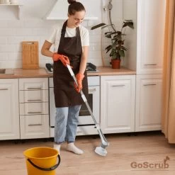 GoScrub® Elektrische Schoonmaakborstel – Elektrische Schrobber - Schrobborstel – Voor Badkamer Of Keuken – Schrobber Met Steel – Luiwagen – Polijstmachine - Poetsmachine Met 10 Opzetstukken -Huishoudproducten Verkoop 1200x1200 1250