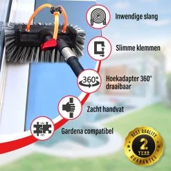 Aquascopic - Telescoopsteel Set Met Borstel - 7,2 Meter -Huishoudproducten Verkoop 1200x1200 1293