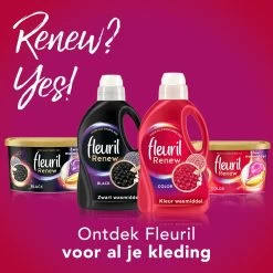 Fleuril Renew Color Caps - Wasmiddel Capsules - Voordeelverpakking - 8 X 12 Wasbeurten -Huishoudproducten Verkoop 1200x1200 135