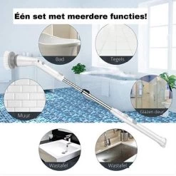 Elektrische Scrubber - Veelzijdige Schrobborstel - Elektrische Schoonmaakborstel - Binnen En Buiten Schoonmaken -Huishoudproducten Verkoop 1200x1200 1352