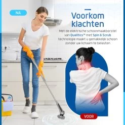 Qualitics Elektrische Schoonmaakborstel - Roterende Polijstmachine - Schrobborstel - Poetsmachine - Vloerreiniger Met 10 Opzetstukken 14 Qualitics Elektrische Schoonmaakborstel - Roterende Polijstmachine - Schrobborstel - Poetsmachine - Vloerreiniger Met 10 Opzetstukken -Huishoudproducten Verkoop 1200x1200 1374