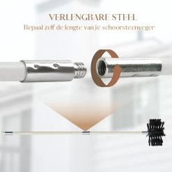 Waay Lifestyle Schoorsteenveegset - Schoorsteenborstel 6 Meter - Schoorsteenreiniger - Schrobborstels - Schoorsteenveger - Flexibele Steel - Geschikt Voor Boormachine - Wit -Huishoudproducten Verkoop 1200x1200 1407