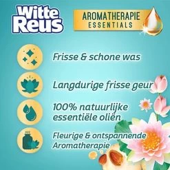 Frisse Reus Power Caps Lotus Amandel Wascapsules - Wasmiddel Capsules - Voordeelverpakking - 8 X 14 Wasbeurten -Huishoudproducten Verkoop 1200x1200 141