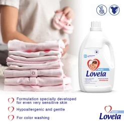 Lovela Baby - Hypoallergeen Wasmiddel Voor Het Wassen Van Gekleurde Baby- En Kinderkleding - 1.45 Liter -Huishoudproducten Verkoop 1200x1200 153