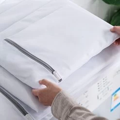 ForDig Wasnet Waszakjes (5 Stuks) Voor Lingerie En Fijne Was - Geschikt Voor Wasmachine - Met Rits - Wit -Huishoudproducten Verkoop 1200x1200 330