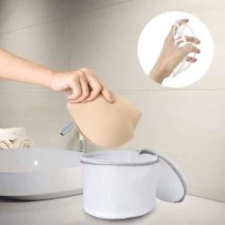 ForDig Wasnet Waszakjes (5 Stuks) Voor Lingerie En Fijne Was - Geschikt Voor Wasmachine - Met Rits - Wit -Huishoudproducten Verkoop 1200x1200 334