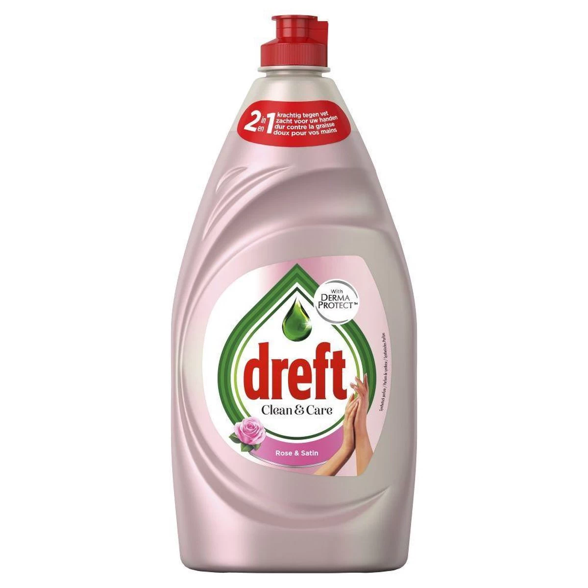 Dreft Clean & Care Rose & Satin Afwasmiddel - 8x780ml - Voordeelverpakking 8 Dreft Clean & Care Rose & Satin Afwasmiddel - 8x780ml - Voordeelverpakking - Afbeelding 6