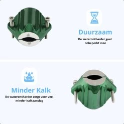 Magnetische Waterontharder - Antikalk - Waterontkalker - Waterverzachter - Douchefilter - Waterontharder Magneet - Groen 7 Magnetische Waterontharder - Antikalk - Waterontkalker - Waterverzachter - Douchefilter - Waterontharder Magneet - Groen -Huishoudproducten Verkoop 1200x1200 345