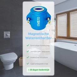 ENISTO® Magnetische Waterontharder Small – Waterontharder Magneet – Douchefilter – Waterontkalker – Waterverzachter – Antikalk – Blauw – RVS -Huishoudproducten Verkoop 1200x1200 404
