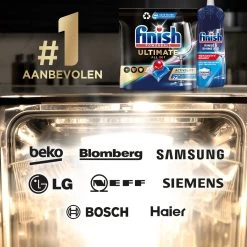 Finish Ultimate All In One Regular Vaatwastabletten - 80 Capsules -Huishoudproducten Verkoop 1200x1200 447