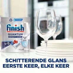 Finish Quantum Infinity Shine Vaatwastabletten - 166 Capsules -Huishoudproducten Verkoop 1200x1200 468