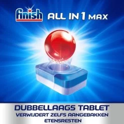 Finish All In 1 Max Ontvetter Vaatwastabletten - 170 Tabs - Voordeelverpakking -Huishoudproducten Verkoop 1200x1200 537