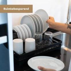 Baulk® - Afdruiprek - Afdruiprek Met Lekbak - Afwas - Droogrek Afwas - RVS - Bestekbak - Modern 15 Baulk® - Afdruiprek - Afdruiprek Met Lekbak - Afwas - Droogrek Afwas - RVS - Bestekbak - Modern -Huishoudproducten Verkoop 1200x1200 629