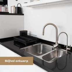 Baulk® - Afdruiprek - Afdruiprek Met Lekbak - Afwas - Droogrek Afwas - RVS - Bestekbak - Modern 20 Baulk® - Afdruiprek - Afdruiprek Met Lekbak - Afwas - Droogrek Afwas - RVS - Bestekbak - Modern -Huishoudproducten Verkoop 1200x1200 633