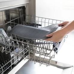 Navaris Siliconen Droogmat Met Afvoer - Aanrecht Droogmat Voor Afwas, Borden, Bestek, Glazen - Grijs -Huishoudproducten Verkoop 1200x1200 636