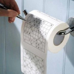 MikaMax Sudoku WC Papier - Sudoku - Iedervel Een Andere Sudoku - Toiletpapier - Puzzels - Puzzel -Huishoudproducten Verkoop 1200x1200 647