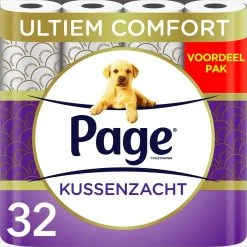 Page Toiletpapier - 32 Rollen - Kussenzacht Wc Papier (3-laags) - Voordeelverpakking -Huishoudproducten Verkoop 1200x1200 672