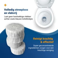 Witte Toiletblokjes Voor Inbouwreservoir Voor O.a Geberit En Grohe - 25 Stuks - Met Lavendel - Vlekvrij - Stortbakblokjes -Huishoudproducten Verkoop 1200x1200 747