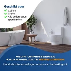 Witte Toiletblokjes Voor Inbouwreservoir Voor O.a Geberit En Grohe - 25 Stuks - Met Lavendel - Vlekvrij - Stortbakblokjes -Huishoudproducten Verkoop 1200x1200 750