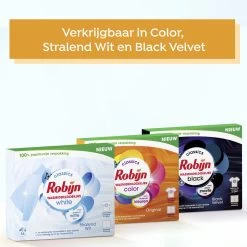 Robijn Classics Stralend Wit Wasmiddeldoekjes - 4 X 16 Wasstrips - Voordeelverpakking -Huishoudproducten Verkoop 1200x1200 83
