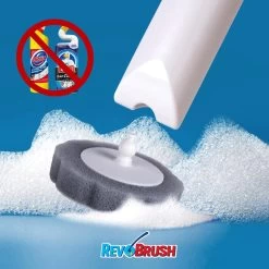 RevoBrush 28x Crystal Clean Foaming Pads Navulling - WC Borstel Met Houder Vrijstaand -Huishoudproducten Verkoop 1200x1200 919