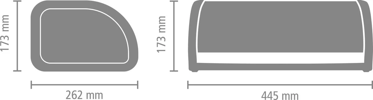 Brabantia Broodtrommel - Met Schuifdeksel - Passion Red 6 Brabantia Broodtrommel - Met Schuifdeksel - Passion Red - Afbeelding 4