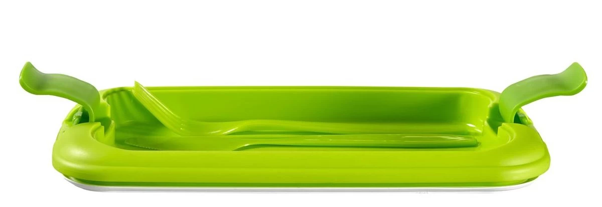 Curver Lunch&Go - Vershouddoos - Lunchbox - Inclusief Bestek - 2/3 Compartimenten - Groen 5 Curver Lunch&Go - Vershouddoos - Lunchbox - Inclusief Bestek - 2/3 Compartimenten - Groen - Afbeelding 4