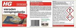 HG Sieraden Reinigingsbadje - 300 Ml - Inclusief Borstelje En Pincet -Huishoudproducten Verkoop 1200x444