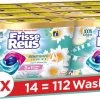 Frisse Reus Power Caps Lotus Amandel Wascapsules - Wasmiddel Capsules - Voordeelverpakking - 8 X 14 Wasbeurten -Huishoudproducten Verkoop 1200x519