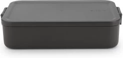 Brabantia Make & Take Bento Lunchbox Incl Bentobox - Large - Kunststof - Dark Grey -Huishoudproducten Verkoop 1200x572 1