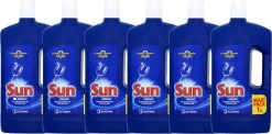 SUN® Sun Vaatwas Spoelglans - 6 X 1 L - Voordeelverpakking -Huishoudproducten Verkoop 1200x593
