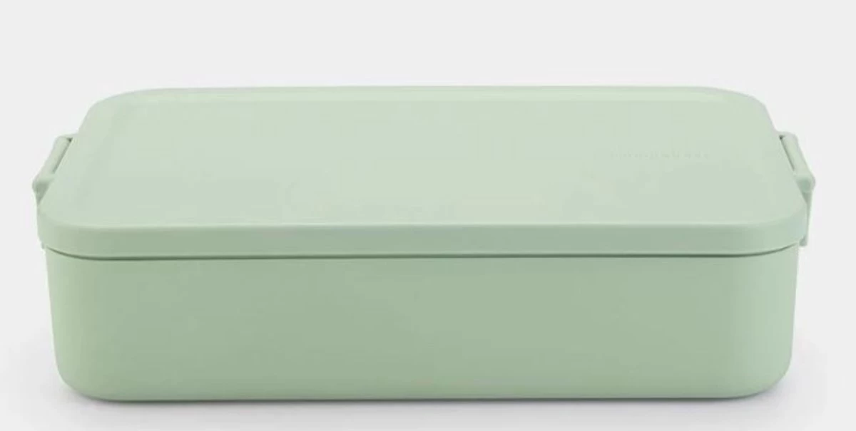 Brabantia Make & Take Bento Lunchbox Incl Bentobox- Large - Kunststof - Jade Green 19 Brabantia Make & Take Bento Lunchbox Incl Bentobox- Large - Kunststof - Jade Green - Afbeelding 17