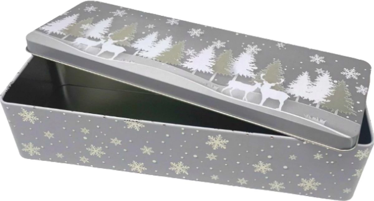 Merkloos Ontbijtkoek Bewaardoos - Bewaardoos Voor Ontbijtkoek En Cake - Kerstdecoratie - Kerst 4 Merkloos Ontbijtkoek Bewaardoos - Bewaardoos Voor Ontbijtkoek En Cake - Kerstdecoratie - Kerst - Afbeelding 2