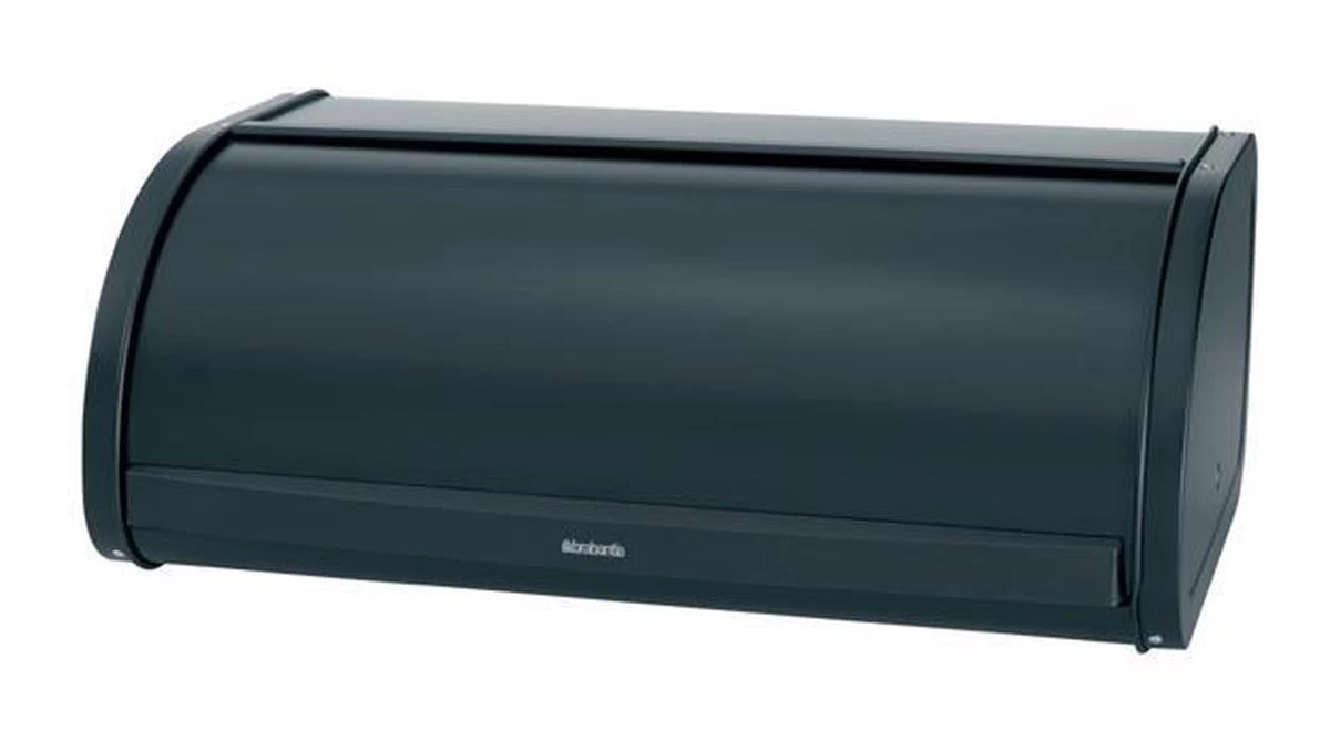 Brabantia Broodtrommel - Met Schuifdeksel - Matt Black 5 Brabantia Broodtrommel - Met Schuifdeksel - Matt Black - Afbeelding 3