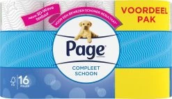 Page Wc Papier - Compleet Schoon Toiletpapier - 16 Rollen -Huishoudproducten Verkoop 1200x688 1