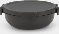Brabantia Make & Take Salade Lunchbox - 1,3 L - Kunststof - Dark Grey -Huishoudproducten Verkoop 1200x701 2