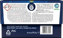 Dash Platinum Pods +Vlekverwijderingskracht- Kleur - Wascapules - 4 X 21 Wasbeurten Voordeelverpakking -Huishoudproducten Verkoop 1200x718