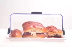 Biesse Broodtrommel - Met Schuifdeksel - Transparant -brooddoos 10 Biesse Broodtrommel - Met Schuifdeksel - Transparant -brooddoos -Huishoudproducten Verkoop 1200x794 3