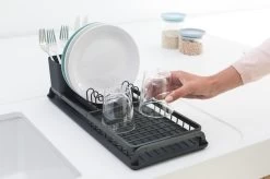 Brabantia SinkSide Afdruiprek Compact - Dark Grey -Huishoudproducten Verkoop 1200x799 8