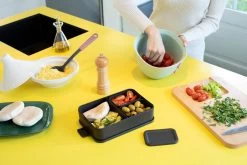 Brabantia Make & Take Bento Lunchbox Incl Bentobox - Large - Kunststof - Dark Grey -Huishoudproducten Verkoop 1200x800 40