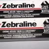 Zebraline Kachelpoets - Kachelzwart - Black Polish - Zwart - 100ml - 2 Tubes
