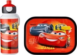 Mepal – Lunchset Campus (pu + Lb) – Pop-up Drinkfles En Broodtrommel Voor Kinderen – Cars – Bento Box – Lekvrij -Huishoudproducten Verkoop 1200x864 1