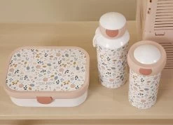 Mepal – Lunchset Campus (pu + Lb) – Pop-up Drinkfles En Broodtrommel Voor Kinderen – Spring Flowers – Little Dutch -Huishoudproducten Verkoop 1200x867 1