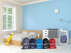 Wonair - Grote Waszak - Laundry Bag - Wash Me - 60x90cm - Zwart - Met Trekkoord -Huishoudproducten Verkoop 1200x899