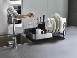 Extend Steel Uitschuifbaar Afdruiprek - Grijs - Joseph Joseph -Huishoudproducten Verkoop 1200x900 12