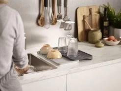 Joseph Joseph - Tier - Afdruipmat - Uitschuifbaar - Grijs -Huishoudproducten Verkoop 1200x900 30